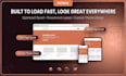 develop fast and responsive wordpress website