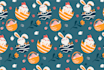 design seamless pattern textile prints pattern design