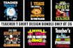 create unique teaching t shirt design