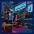 draw a lofi vibe for album covers and illustrations
