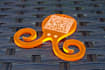 laser engrave a keychain with your qr code