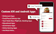 provide ready to launch ios and android app in native or hybrid as per demand