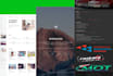 convert psd to html css javascript bootstrap responsive website design