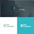 design creative financial logo with satisfaction guaranteed