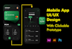 design a creative mobile app, website and saas uiux design in figma