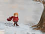 draw vintage children story book illustration for you