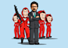 create superhero cartoon character for you