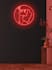 design 3d custom neon sign logo with acrylic effect