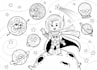 create a colouring book page