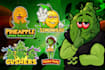 create a professional cannabis mascot logo design