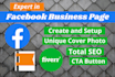 create and manage facebook business page professionally