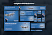 create web banner design google banner ads for adword display ads website banner