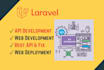 develop laravel API integration, php api, script or custom laravel coder
