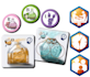 design tokens, icons and portraits for your games