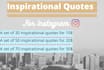 design inspirational quotes for your instagram