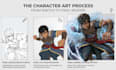 draw character and concept art with semi realistic style