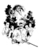 draw illustrations in black and white