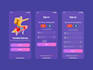 mobile app ui ux prototype design by figma