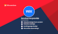design laundry and dry cleaning website in wix