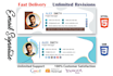 make html email signature, outlook signature,mail signature for all devices