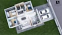 design a modern bungalow house
