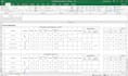 design an excel spreadsheet to ensure convenience