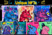 create nft art, nft collection, digital illustration