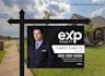 do minimal, luxury real estate yard sign design