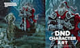 draw your dnd character art