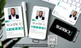 design clickable digital business card virtual business card or physical card