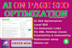 do wordpress on page SEO optimization with rankmath and schema markup for google