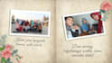creat a memory book video for your wedding anniversary