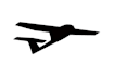 design white and black, silhouette logo, image to silhouette