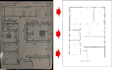 redraw old blueprints and rough sketches