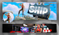 make premium 3d fortnite logo and pfp design