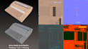 create optimized hard surface 3d game props