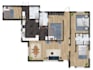 do photoshop rendered floor plan and layouts for real estate