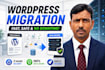 migrate, transfer and restore wordpress site without downtime