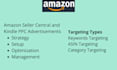 setup, manage and optimize your amazon kdp ads and PPC campaigns