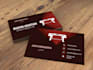 design business card and brand identity