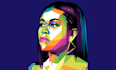 draw your portrait on wpap pop art style