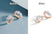 cut out images background removal  professionally and make white
