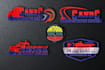 design towing auto trucking, transport, and logistics logo