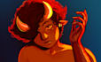 draw characters in my painterly style