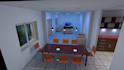 create an interior lighting design using dialux
