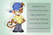 create stunning mascot design and cartoon character
