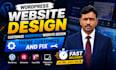 edit wordpress website, customize theme and fix issues