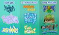 create custom font,logo with graffiti style
