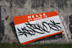 do graffiti handstyle tags on the wall