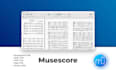 copy sheet music in sibelius or musescore, convert to midi